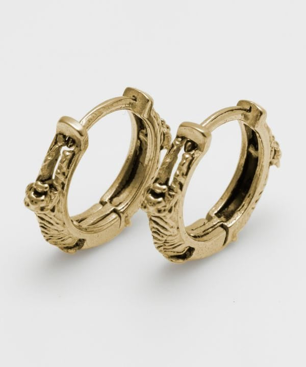 Tiger Hoop Earrings