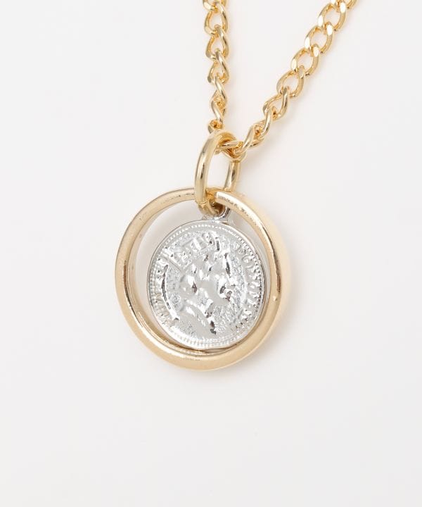 Dimensional Coin Necklace