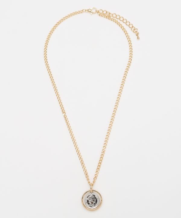 Dimensional Coin Necklace