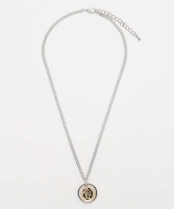 Dimensional Coin Necklace