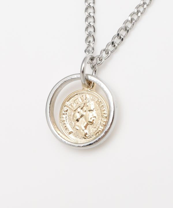 Dimensional Coin Necklace