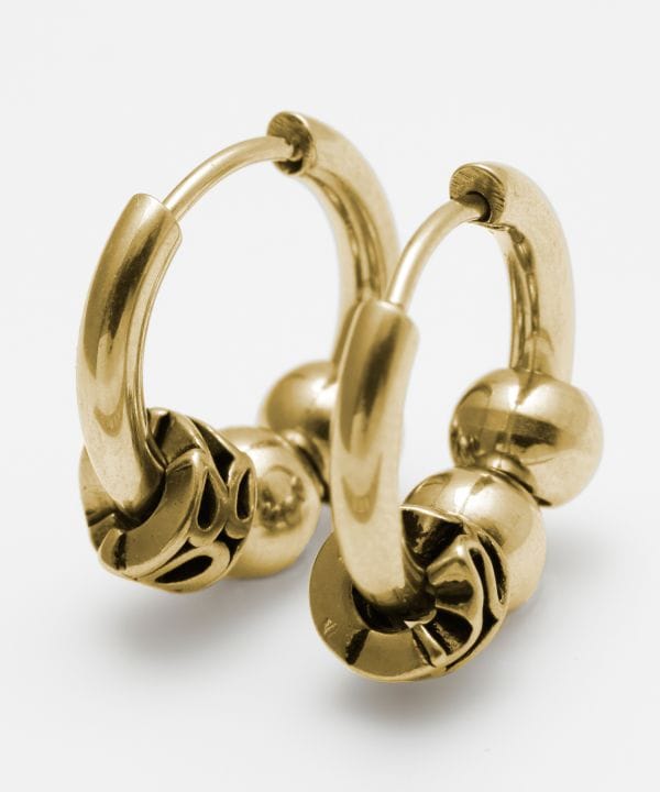 Edgy Stainless Steel Earrings