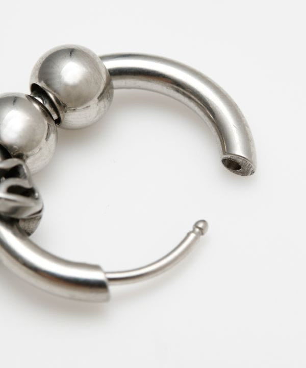 Edgy Stainless Steel Earrings