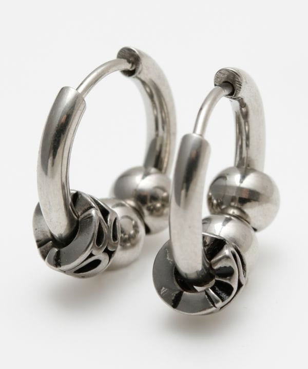 Edgy Stainless Steel Earrings