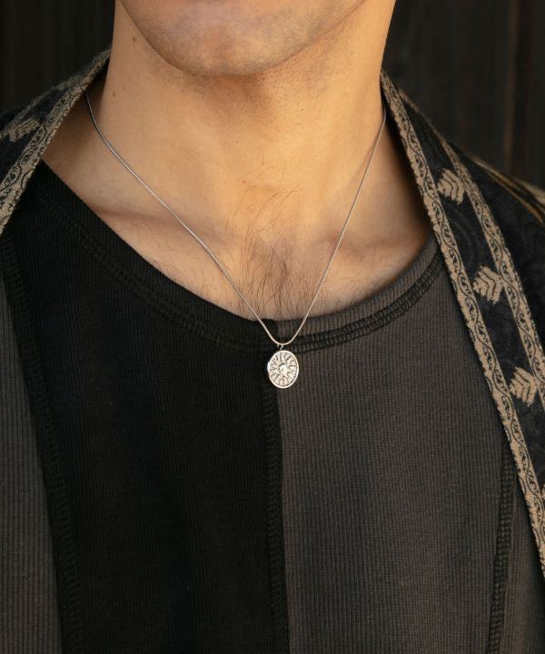 Minimalist Sun Pendant Necklace