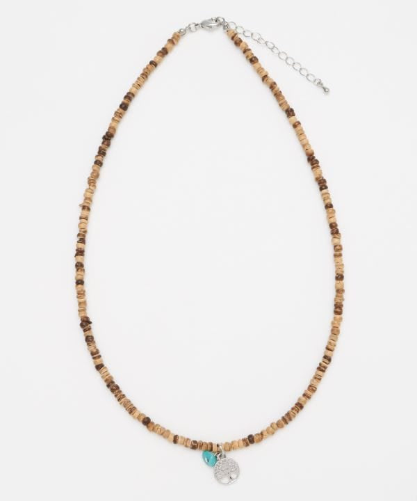 Vintage-Inspired Wooden Necklace