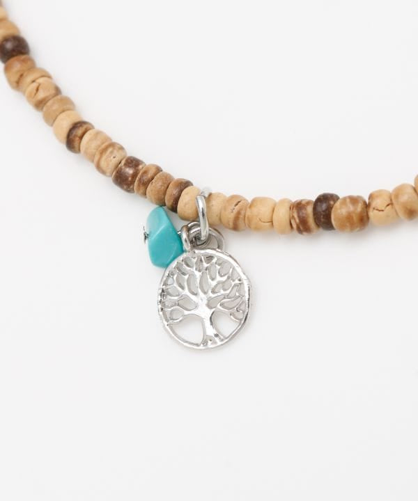 Vintage-Inspired Wooden Necklace