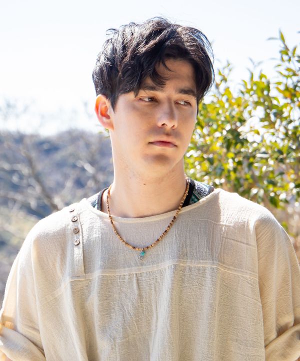 Vintage-Inspired Wooden Necklace