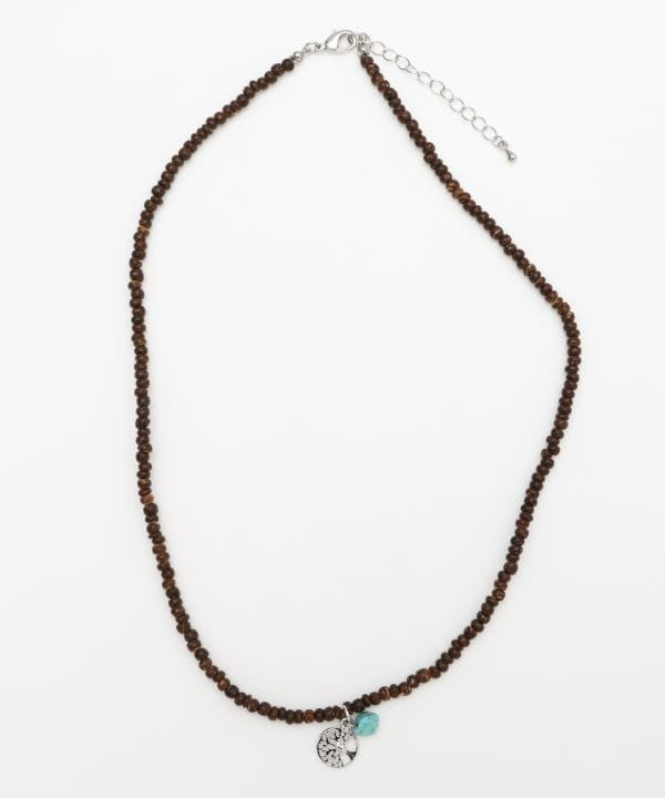 Vintage-Inspired Wooden Necklace