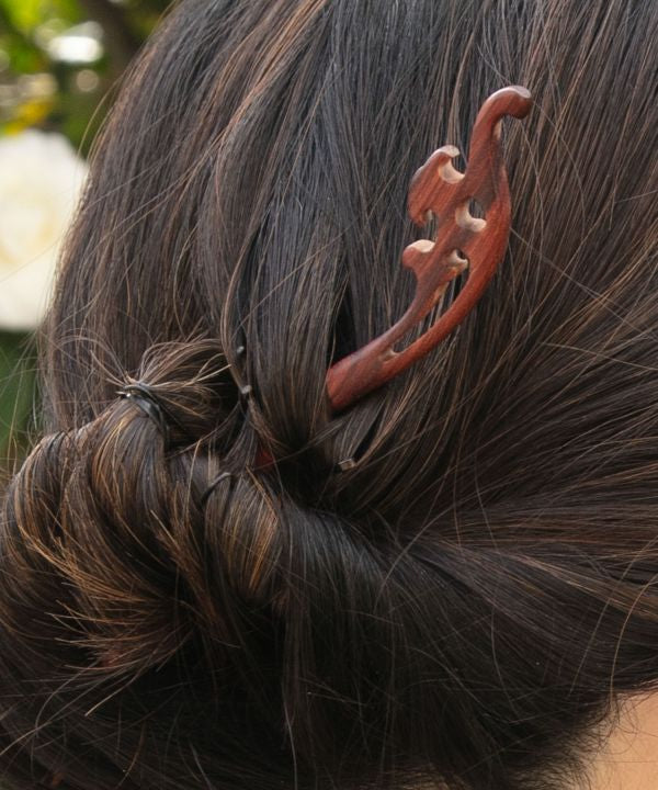 SANSUI - Wooden Kanzashi Hairpin