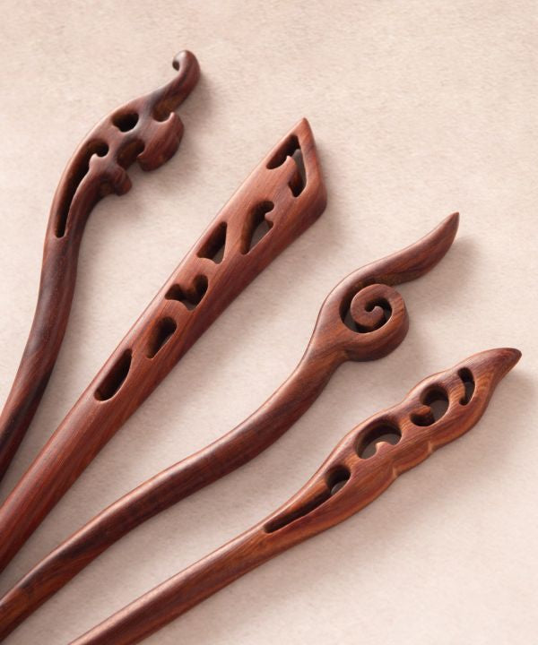 SANSUI - Wooden Kanzashi Hairpin