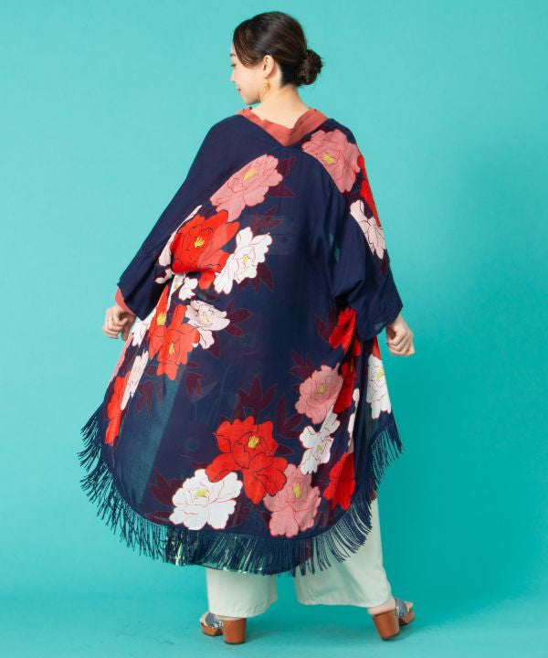 HANA NISHIKI UV Protection Haori Cardigans & Outerwear by Kaya - Ametsuchi