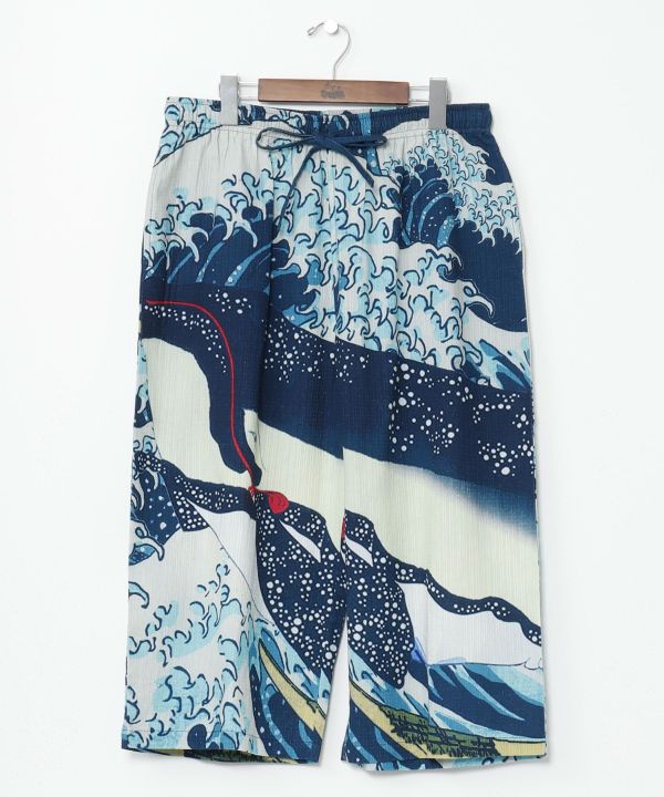 NIPPON ART Ukiyo-e Cropped Pants Pants & Shorts by Kaya - Ametsuchi