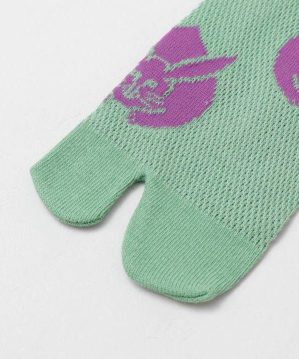 Moss Stitch TABI Socks 23-25cm - USAGI Socks by Kaya - Ametsuchi