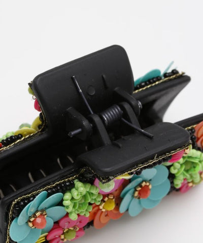 Floral Beads Hair Clip