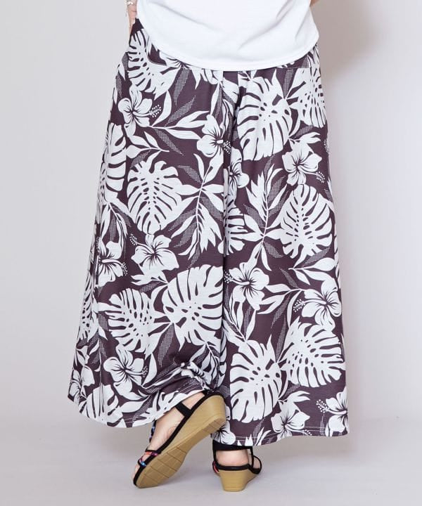 Floral Wide Leg Pants