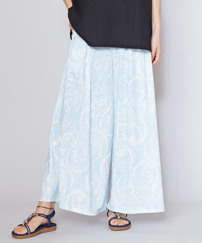 Floral Wide Leg Pants