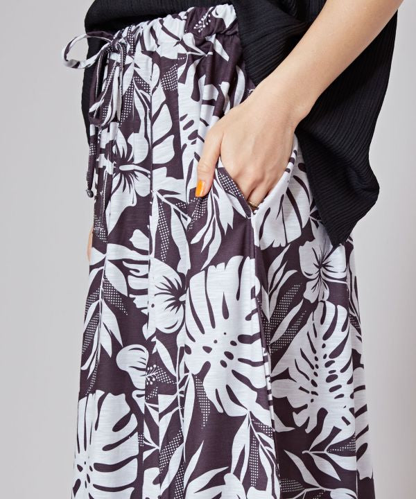 Floral Long Skirt