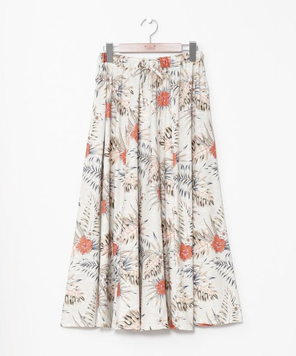 Floral Long Skirt