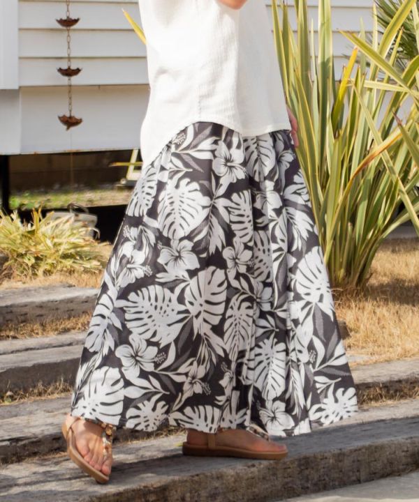 Floral Long Skirt
