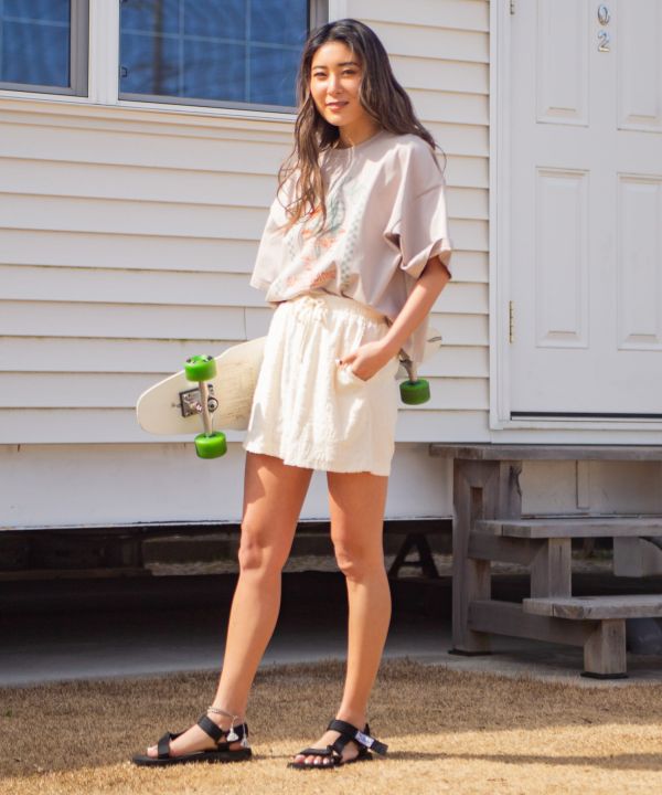 SURF＆Palms Graphic T-shirt