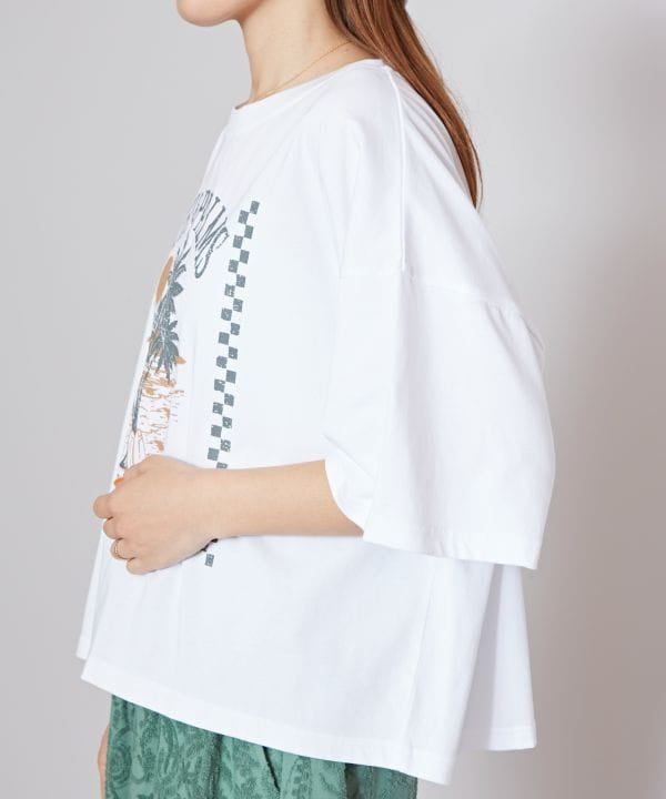 SURF＆Palms Graphic T-shirt