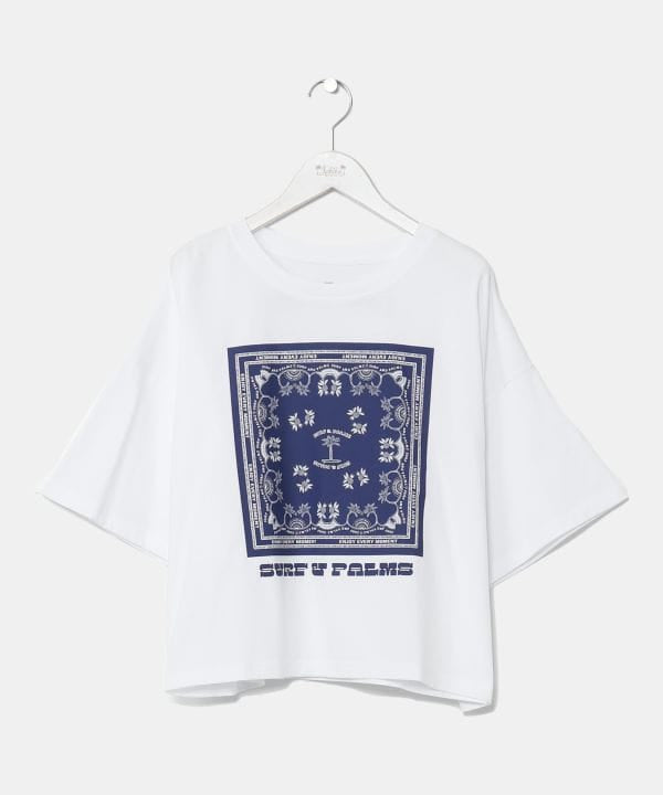 SURF＆Palms Graphic T-shirt