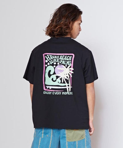 SURF＆Palms Men's Graphic T-shirt Tops by Kahiko - Ametsuchi