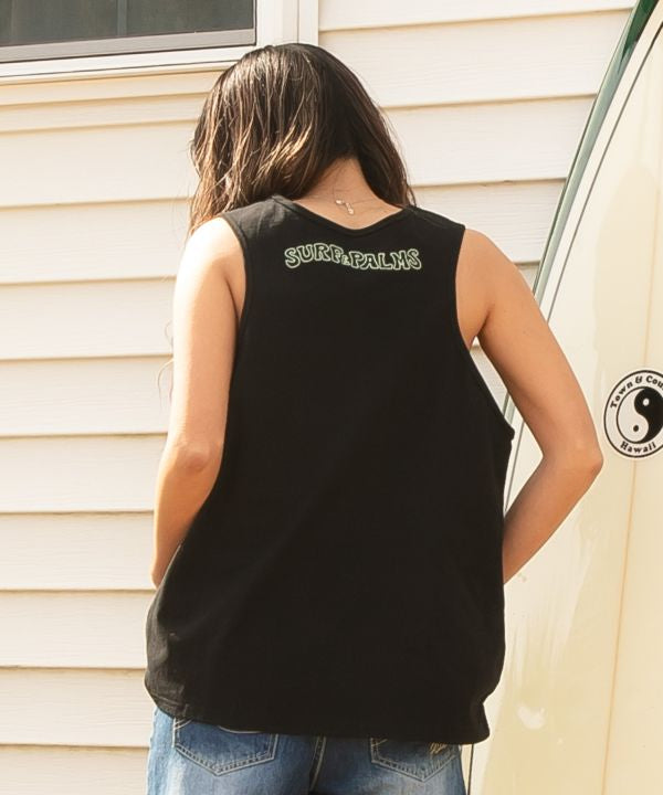 SURF＆Palms Graphic Tank Top