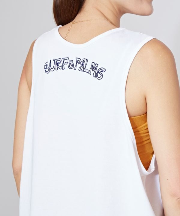SURF＆Palms Graphic Tank Top