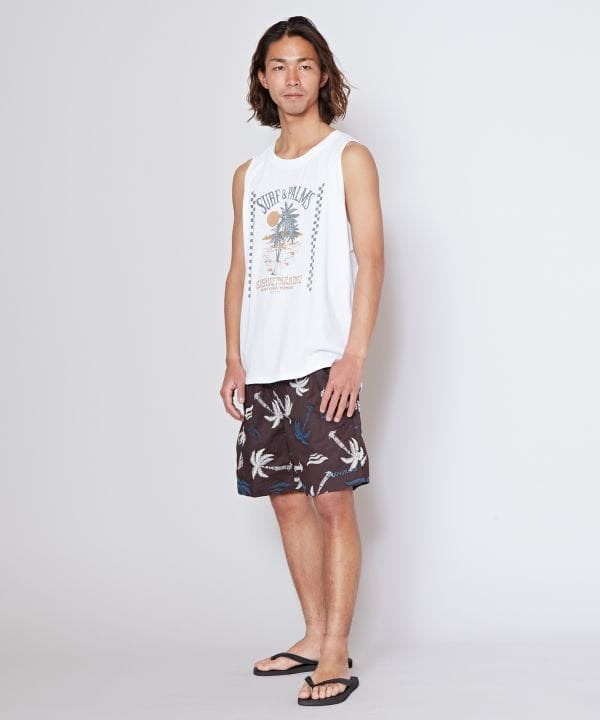 SURF＆Palms Men's Graphic Tank Top