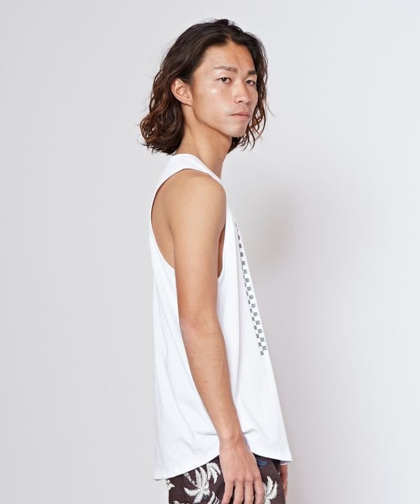 SURF＆Palms Men's Graphic Tank Top