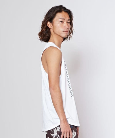 SURF＆Palms Men's Graphic Tank Top