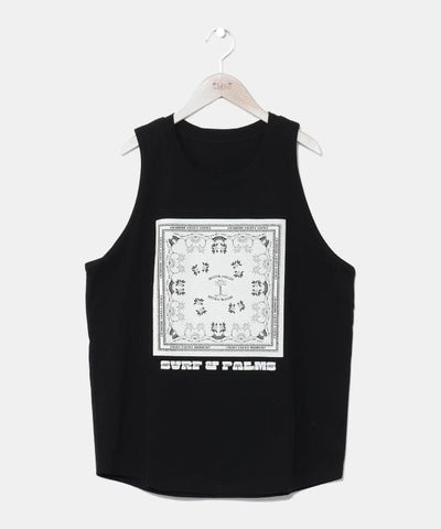 SURF＆Palms Men's Graphic Tank Top