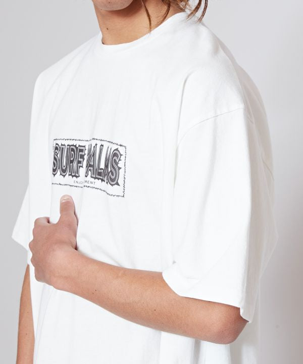 SURF＆Palms Men's Vintage Like Graphic T-Shirt