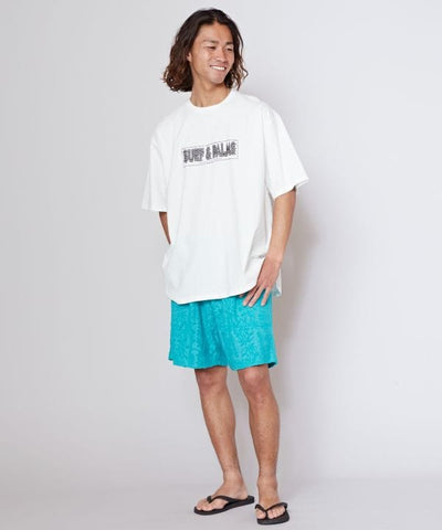 SURF＆Palms Men's Vintage Like Graphic T-Shirt