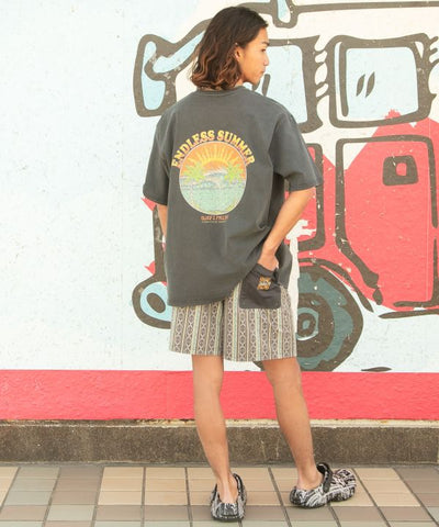 SURF＆Palms Men's Vintage Like Graphic T-Shirt