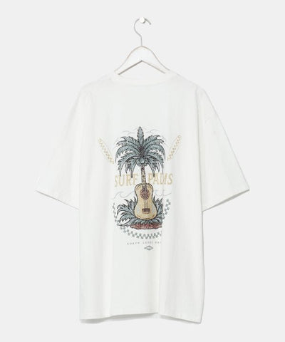 SURF＆Palms Men's Vintage Like Graphic T-Shirt