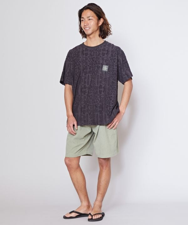 SURF＆Palms Men's Pile T-shirt