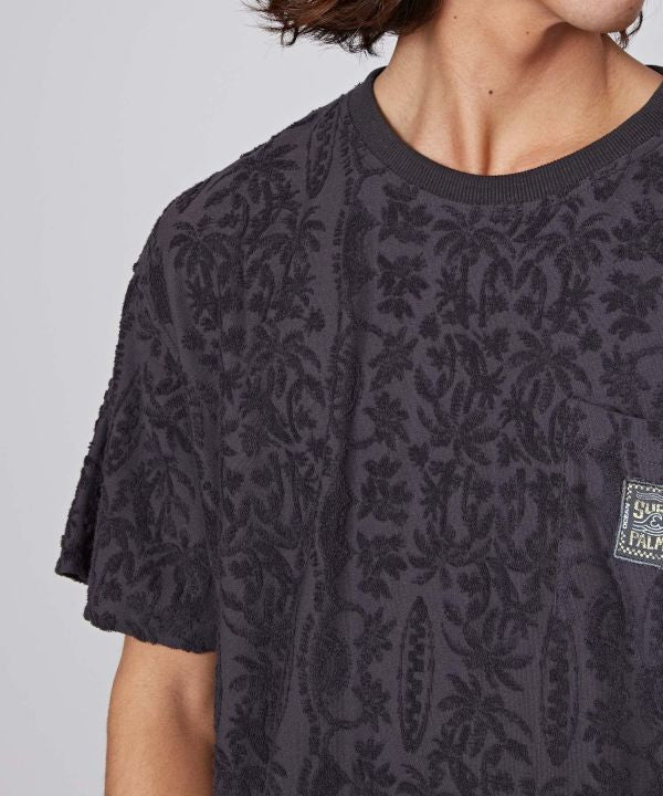 SURF＆Palms Men's Pile T-shirt
