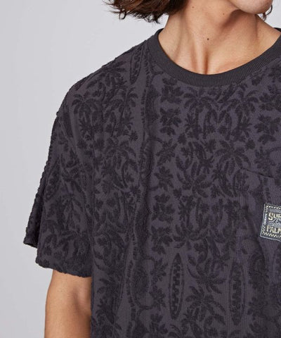 SURF＆Palms Men's Pile T-shirt