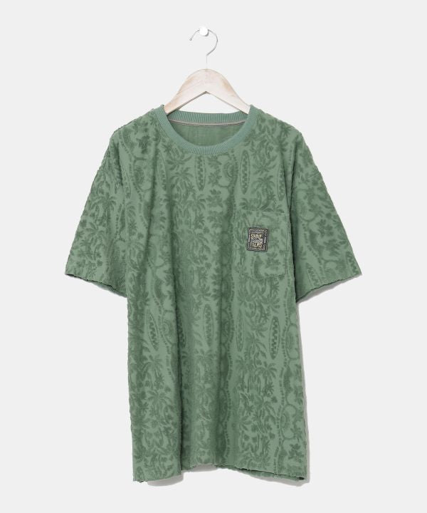 SURF＆Palms Men's Pile T-shirt