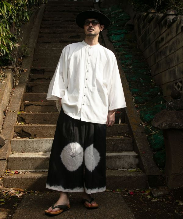 KAKUSODE Collarless Shirt