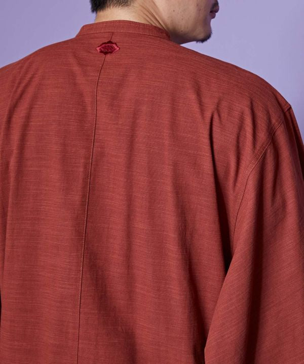 KAKUSODE Collarless Shirt