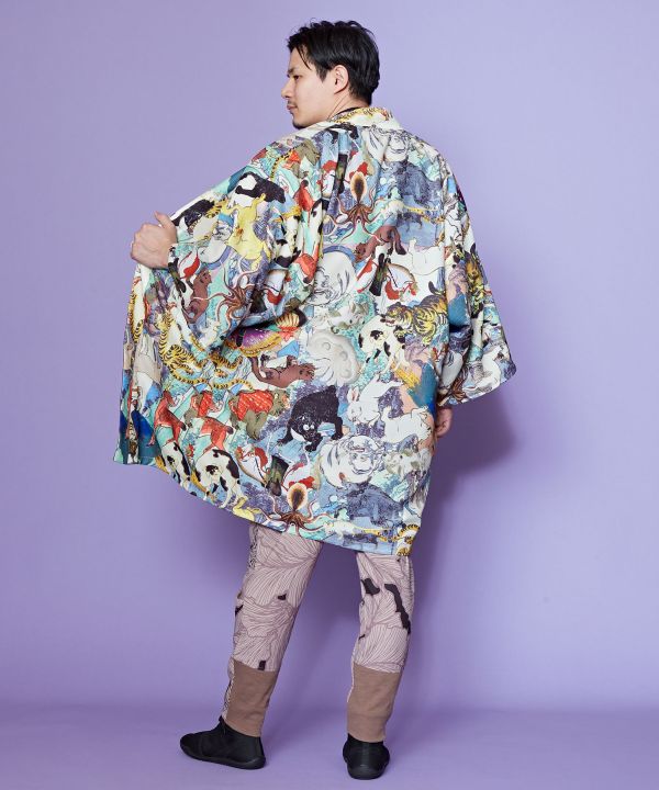 UKIYO-IRO Reversible Haori Jacket