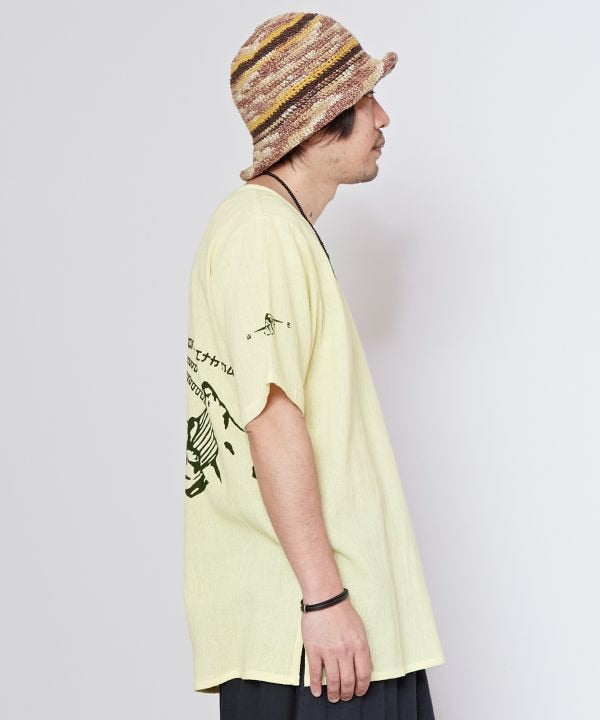 Amina x YOSUKE - Cotton Graphic Top