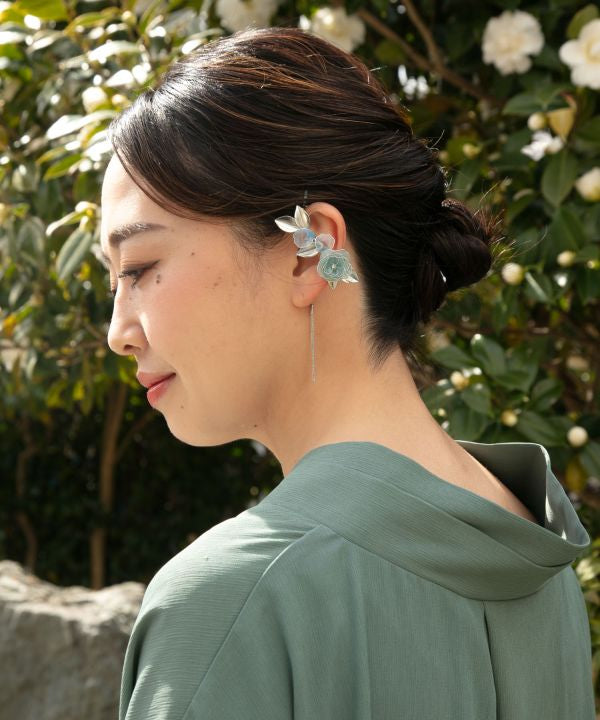 Floral Ear Hook (1pc)