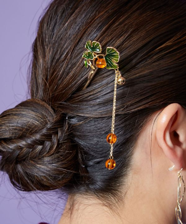 ICHOU YURE - Kanzashi Hair Pin Hair Accessories by Kaya - Ametsuchi