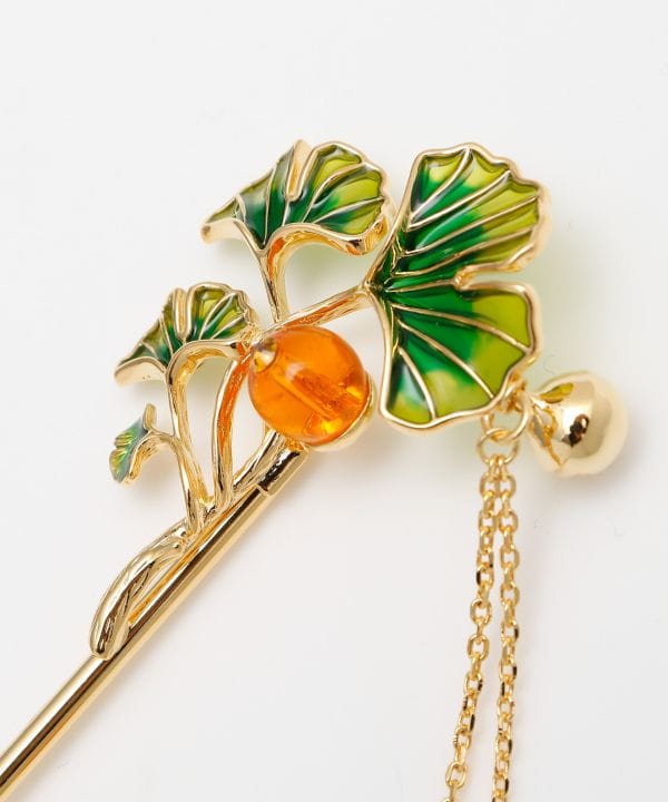 ICHOU YURE - Kanzashi Hair Pin Hair Accessories by Kaya - Ametsuchi