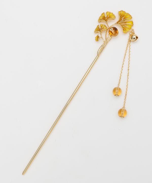 ICHOU YURE - Kanzashi Hair Pin Hair Accessories by Kaya - Ametsuchi